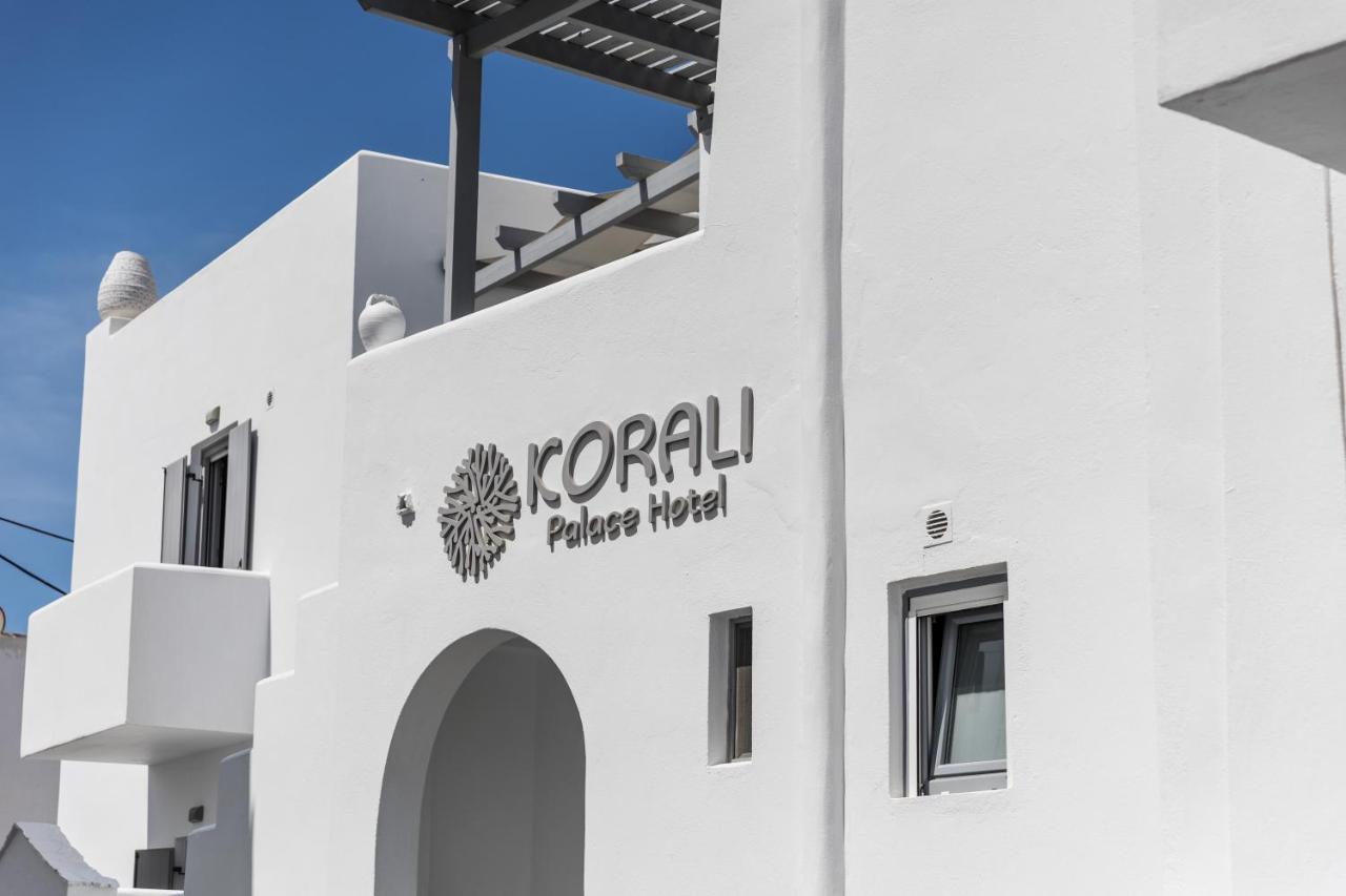 Korali Palace Hotel Naxos City Exterior foto